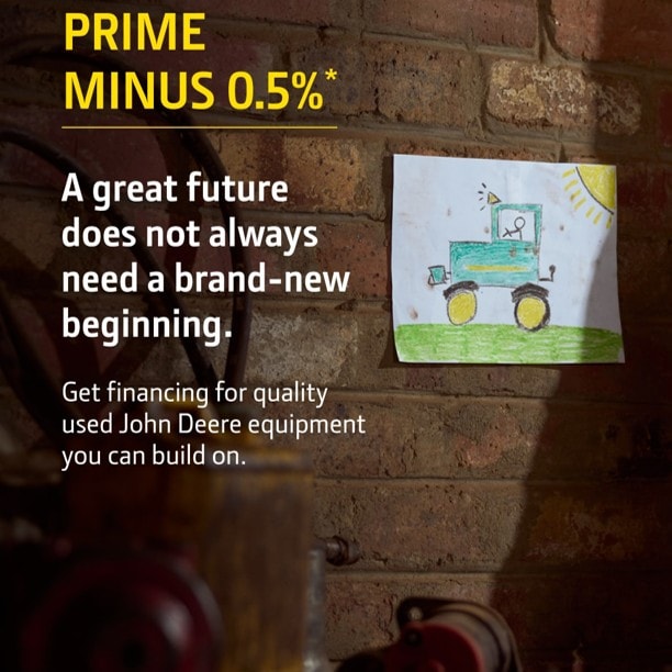 0.5% Used John Deere Equipment