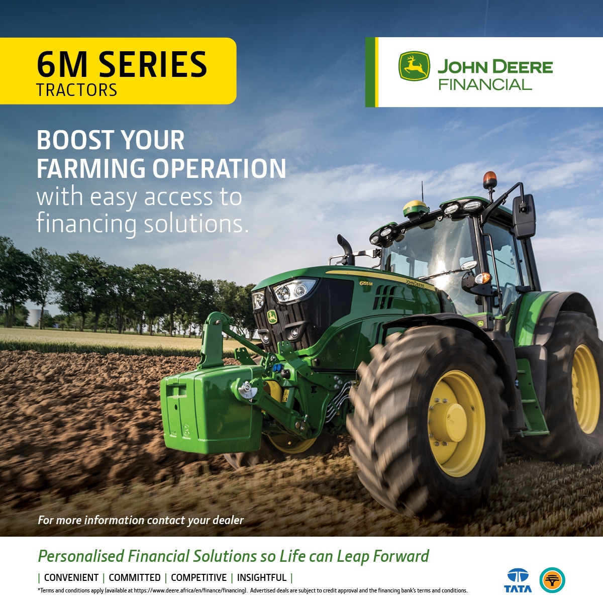 6M series Tractors