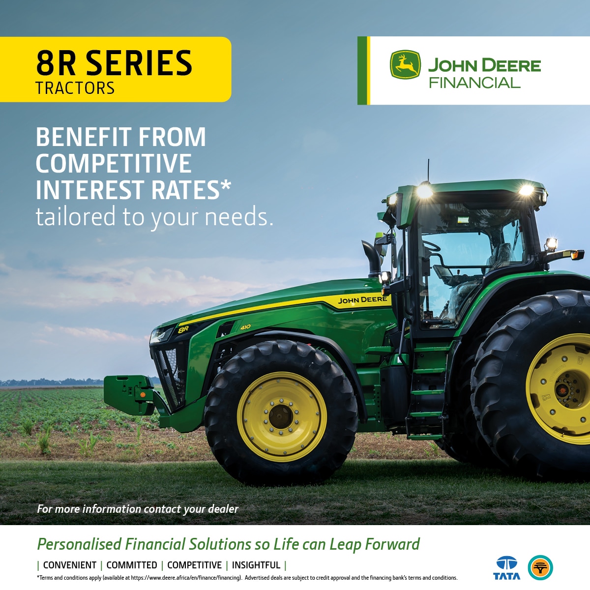 8R Series Tractors