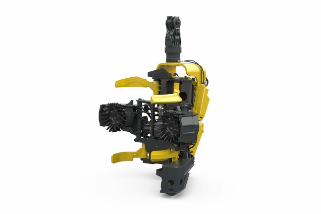 H427 harvester head FrontLeft