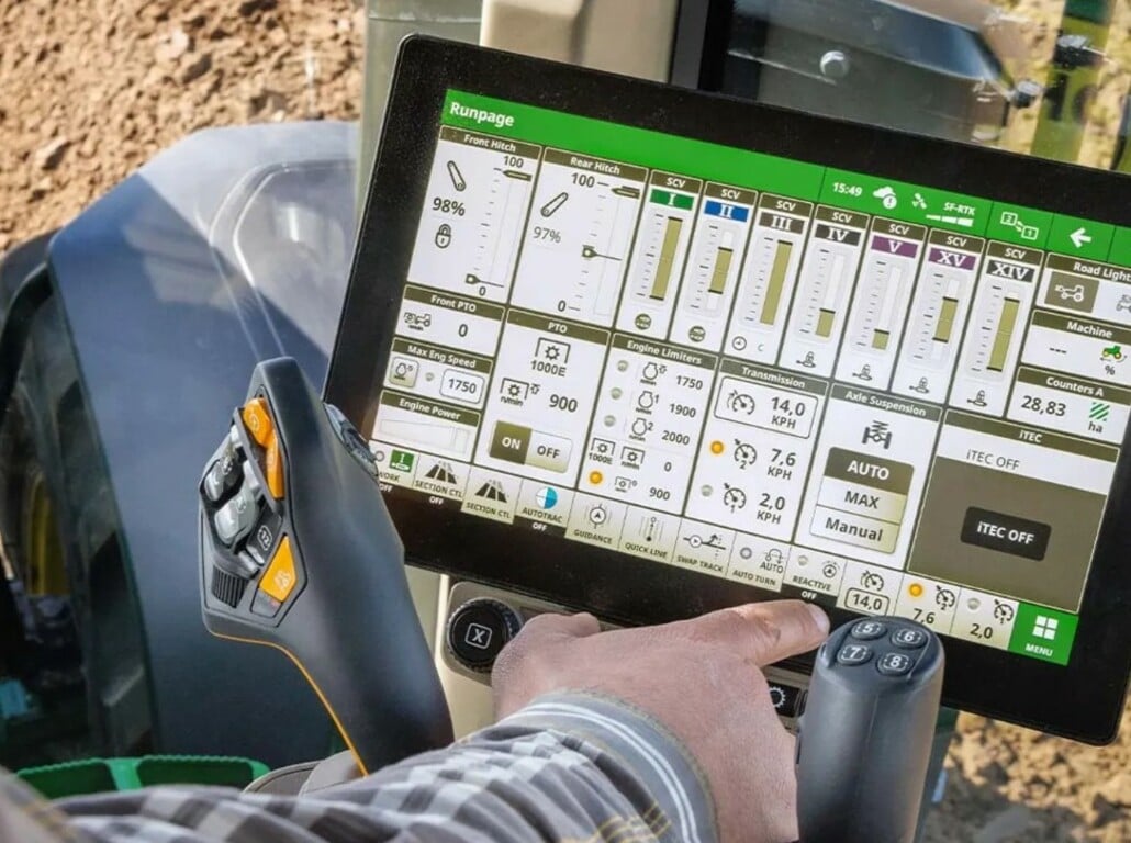 Smart Farming Solutions Display Action Shot - Front View