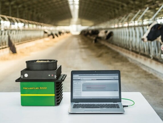 Active Fill HarvestLab 3000 Close Up Action Shot - Rear Right View