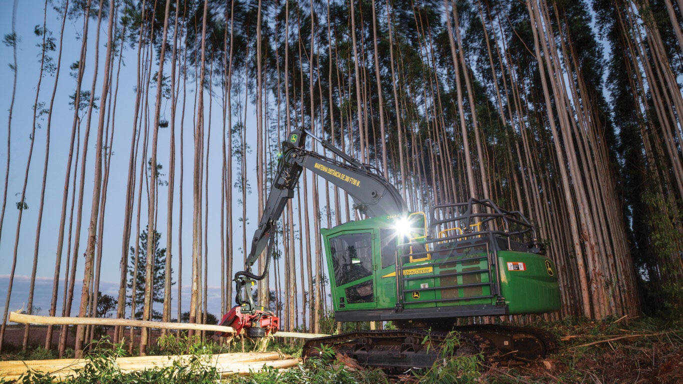 Swing machine working