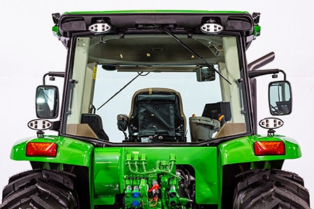 Cleaner and rear view of the complete 7M LED lighting package