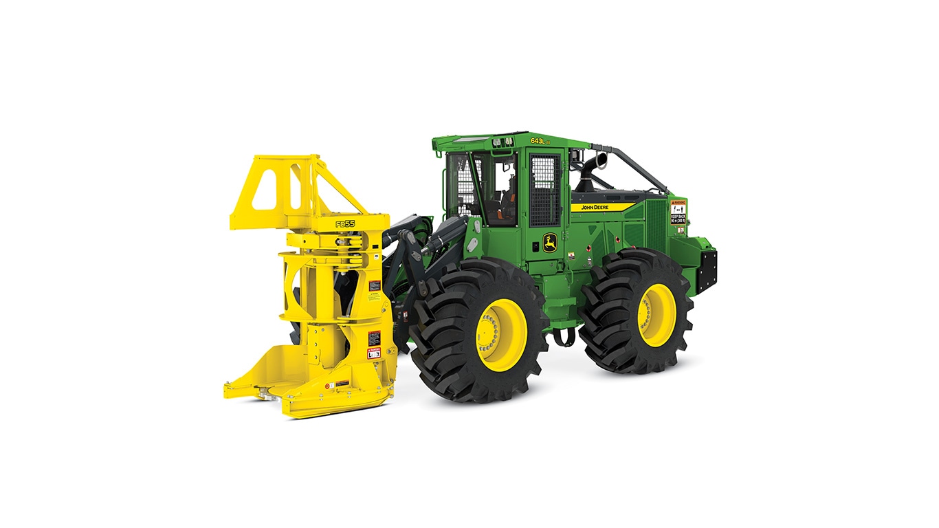 643l iii wheeled feller bunchers