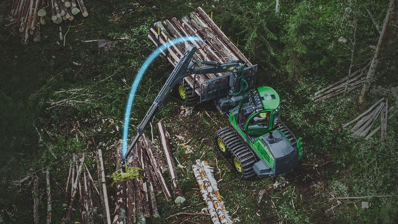 John Deere forwarder