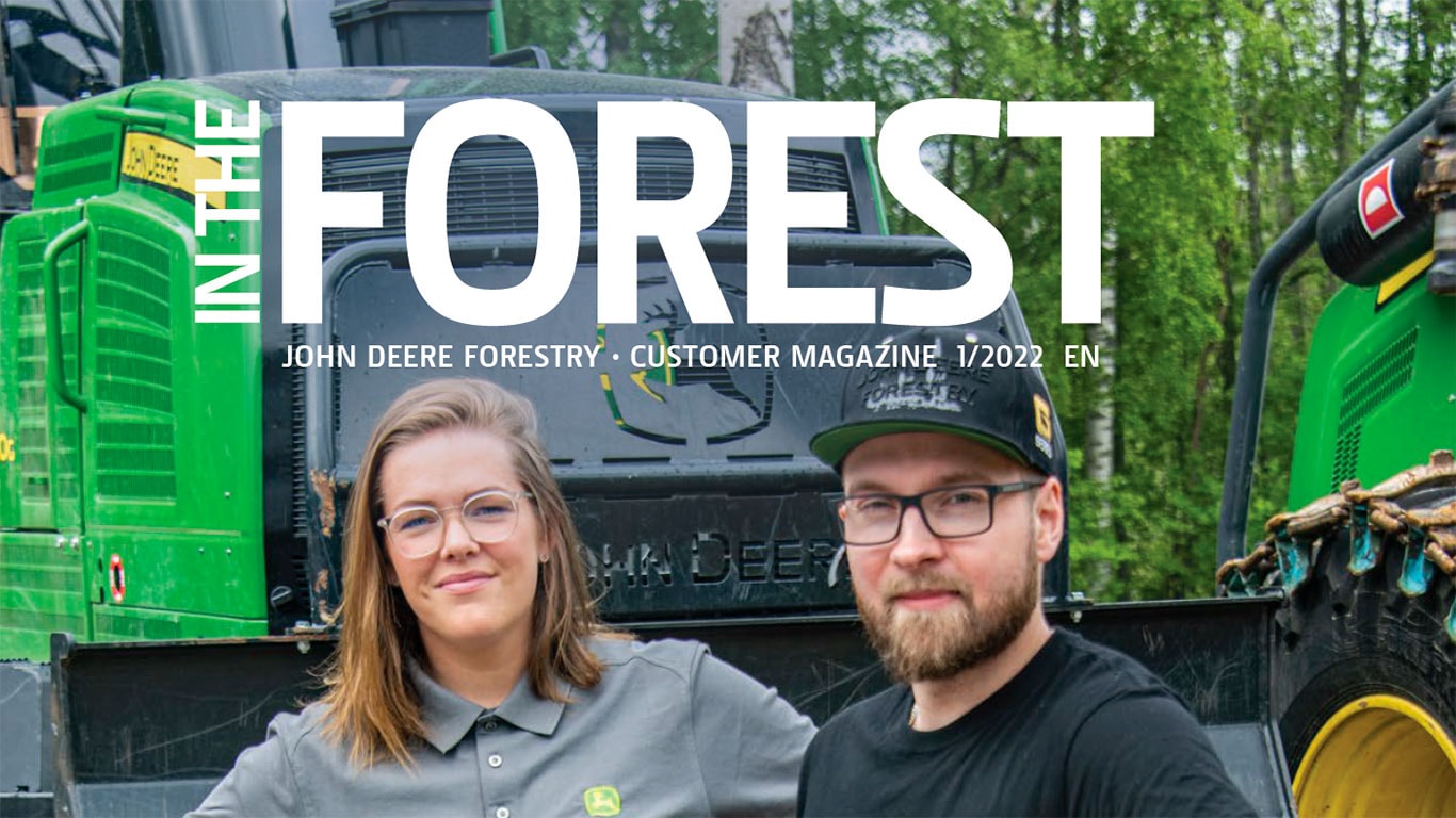 The cover of the In The Forest magazine 1/2022
