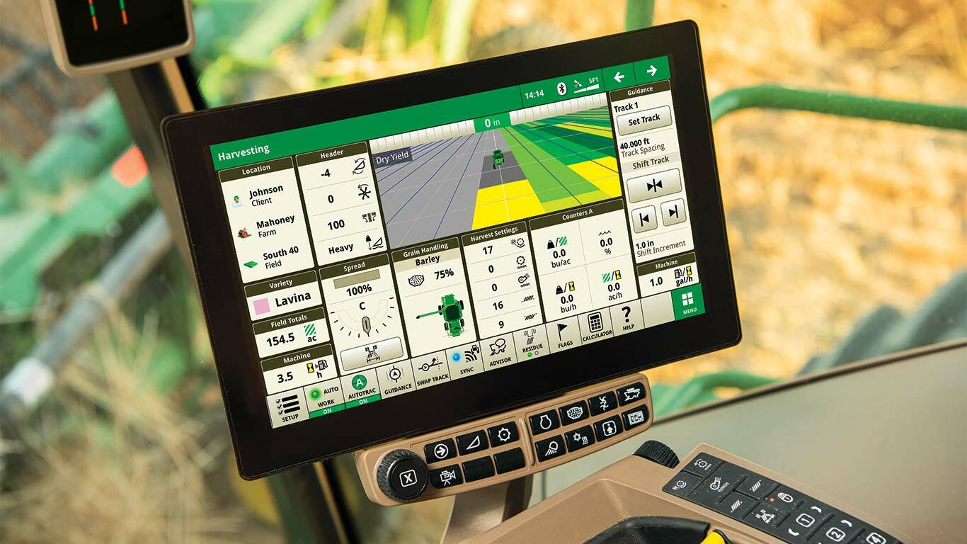G5 Display Dual Screen Wide Action Cab Shot - Front View