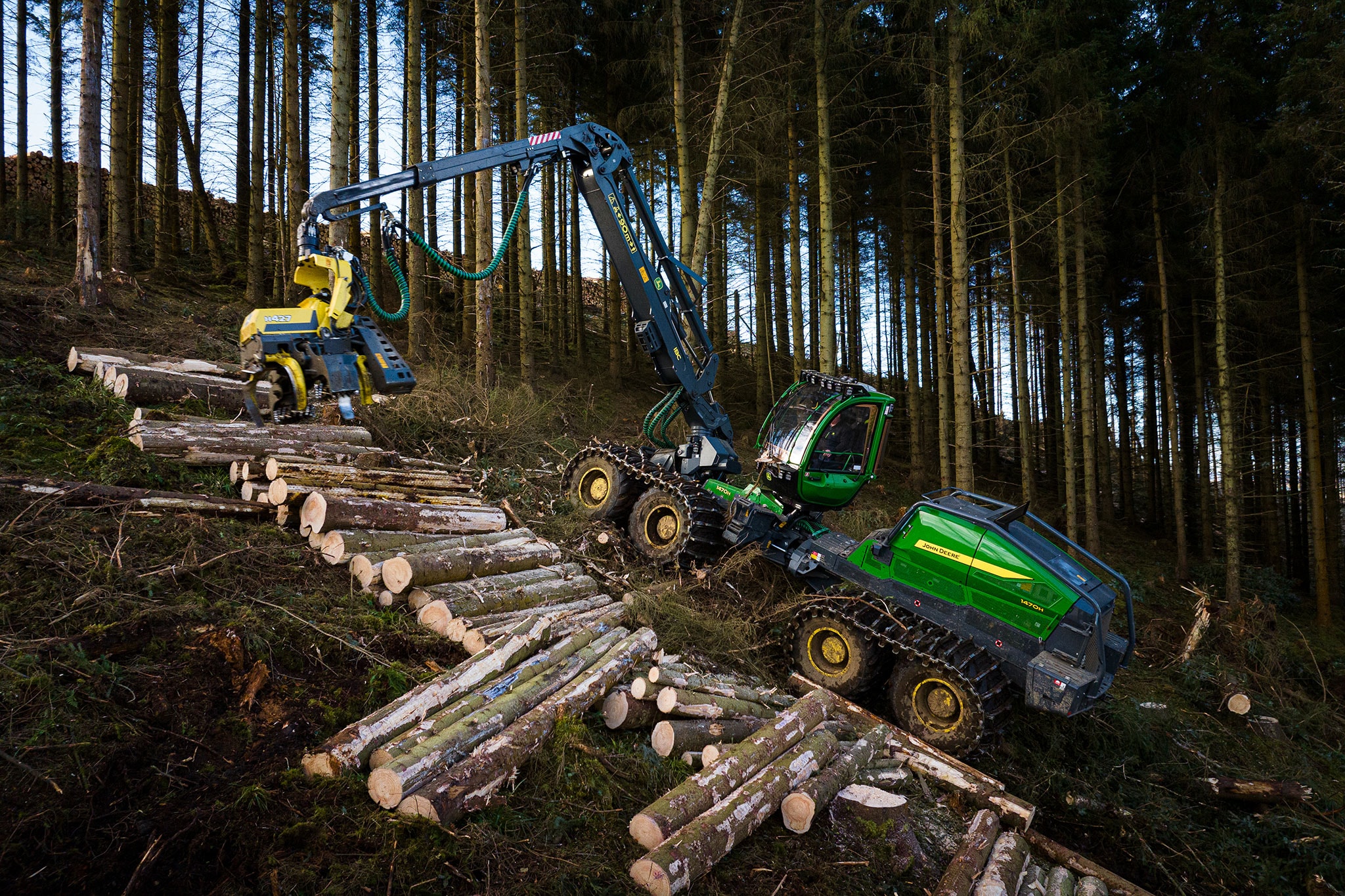 John Deere Harvester 1470H