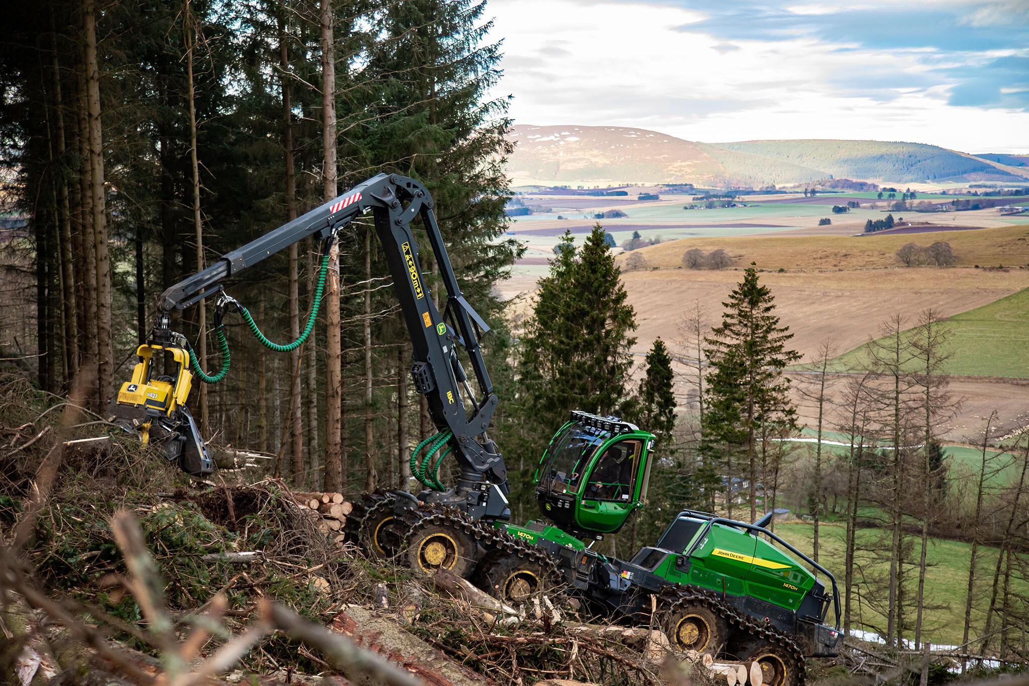 John Deere Harvester 1470H