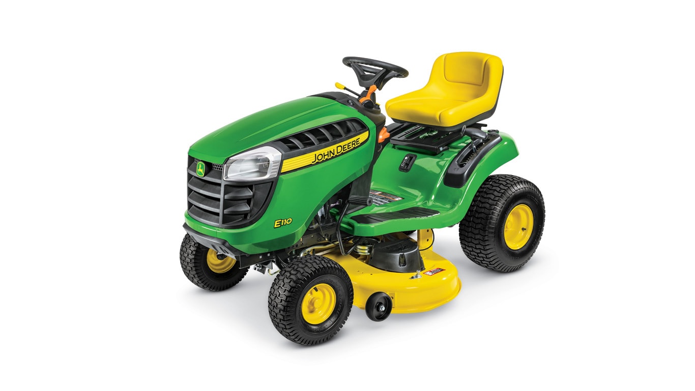 John deere lawn tractor e110 outlet