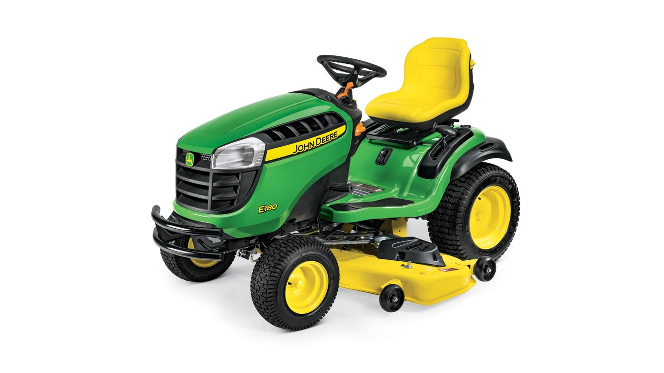 E180 lawn top tractor
