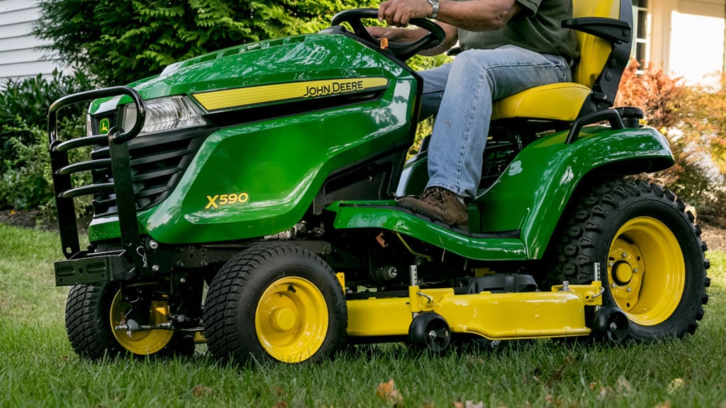 image of x500 series lawn mower